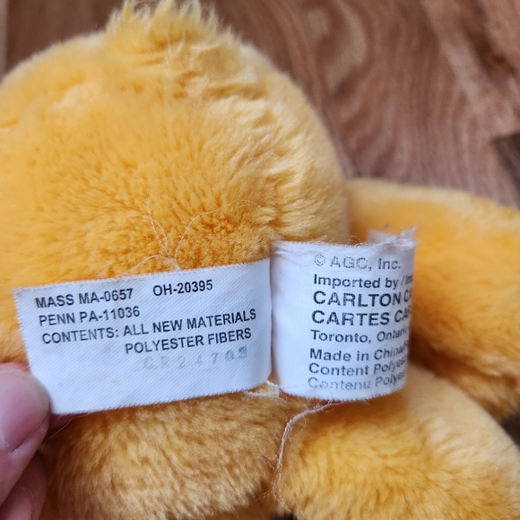 Care Bears Birthday Bear Carlton Cards Plush - Picture 10 of 10